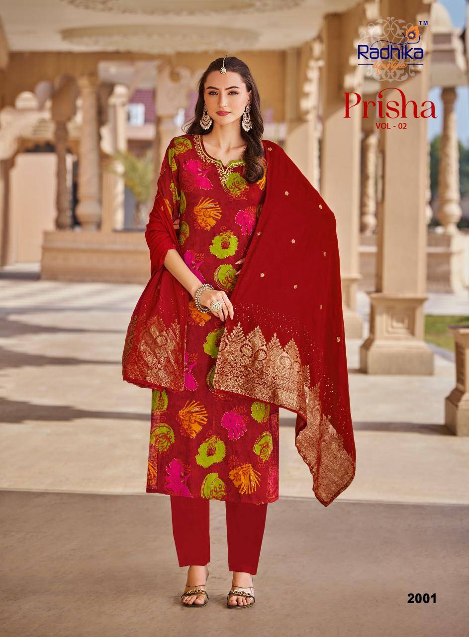 Radhika lifestyle prisha vol 2 Indian kurti wholesalers in bangalore